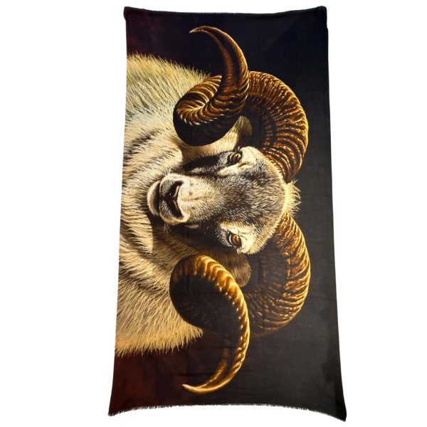 Stola Montone In Cashmere - immagine 2
