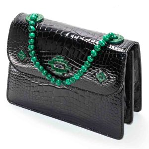 Mini Borsa Alligatore Americano